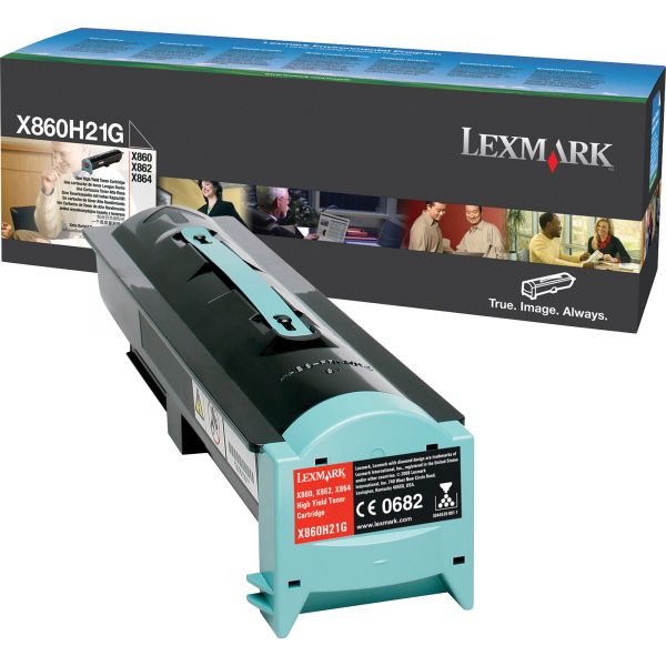 SYNX2543726 Lexmark X860H21G Black High Yield Toner Cartridge