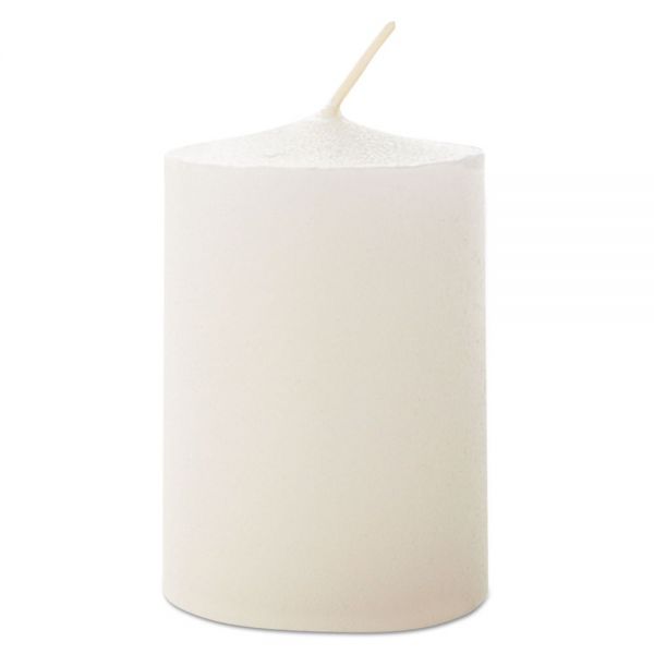 FHCF405 FancyHeat Votive Candles, 15 Hour Burn, 1 13/16"h, White, 72 per Pack