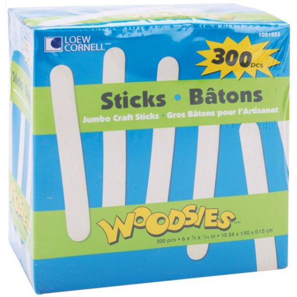 NOTM428087 Woodsies Jumbo Craft Sticks