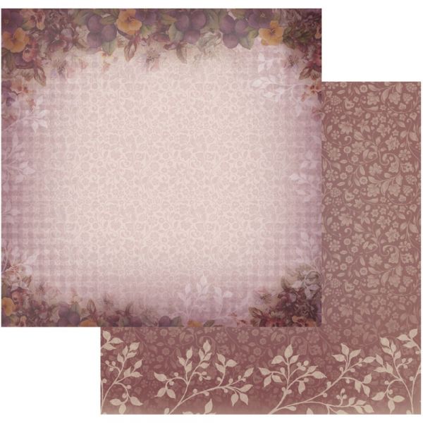NOTM322381 Hearts Ease Double-Sided Paper 12"X12"