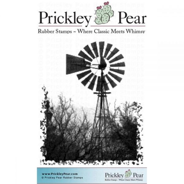 NOTM357315 Prickley Pear Cling Stamps 3"x2.5"