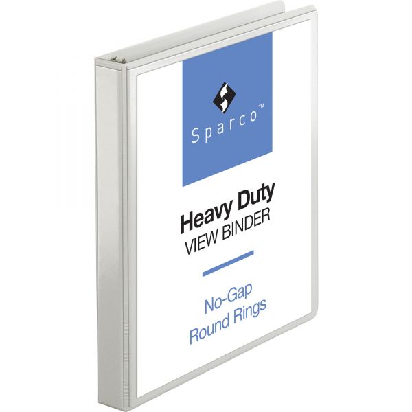 SPR19601 Sparco Premium 1" 3-Ring View Binder