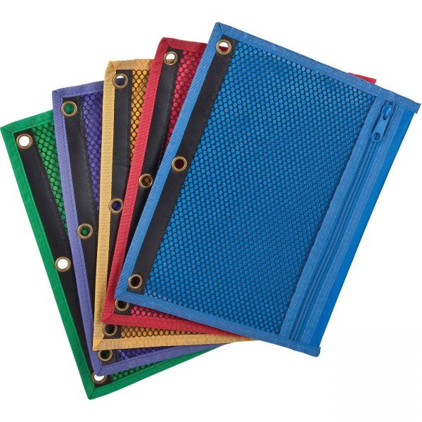 OXF68500 Oxford Zipper Binder Pockets