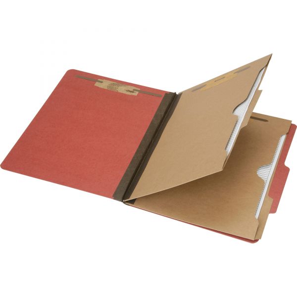 NSN6006979 SKILCRAFT 6-Part Letter Size Classification Folders