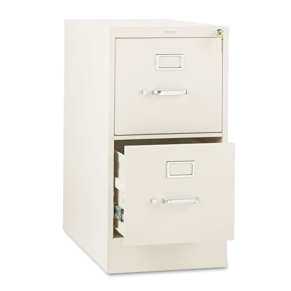 HON312PL HON 310 Series Two-Drawer, Full-Suspension File, Letter, 26-1/2d, Putty