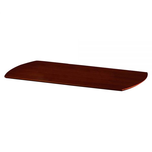 MLNNDT63MAH Tiffany Industries Napoli Series Desk Top With Modesty Panel, 63w x 36d, Mahogany