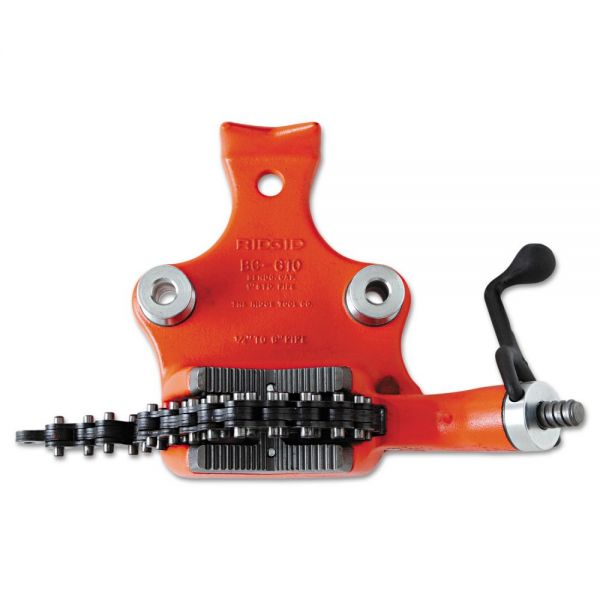 RID40210 RIDGID Vise, Cast Iron, Bench Chain, 6" Jaw Width, 24.5lbs
