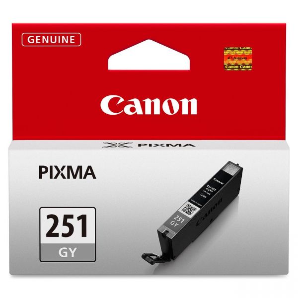 CNMCLI251GY Canon CLI-251GY Gray Ink Cartridge (6517B001)