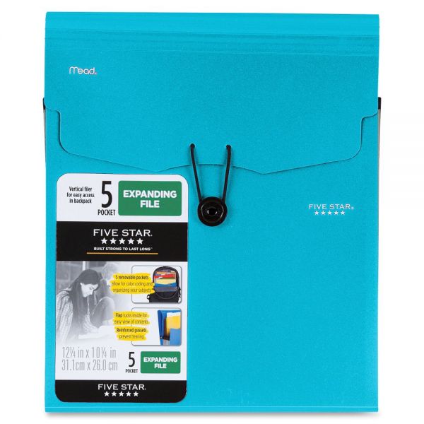 MEA35176 Five Star 5-Pocket Expanding File
