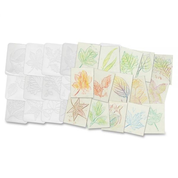 RYLR5815 Roylco Leaf Shape Rubbing Plates