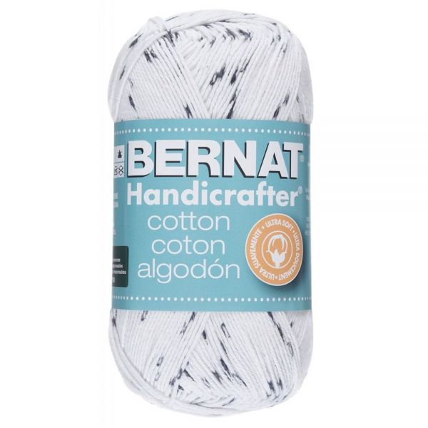 NOTM321399 Bernat Handicrafter Cotton Yarn - Salt & Pepper Print