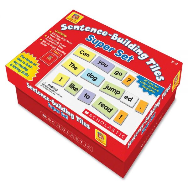 SHS0439909279 Scholastic Res. Gr K-3 Sentence-Building Super Set