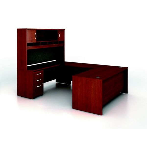 BSHSRC004MA bbf Series C Executive Configuration - Mahogany finish by Bush Furniture