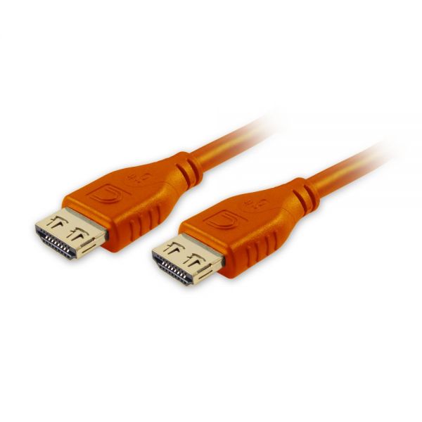 IGRMUU8627 Comprehensive MicroFlex Pro AV/IT Series High Speed HDMI Cable with ProGrip Deep Orange