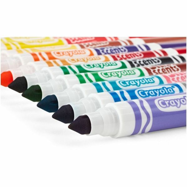 Crayola Silly Scents Smash Up Dual Ended Markers, Broad Tip
