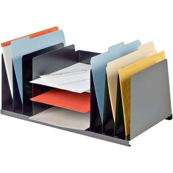 MMF2643DOBK MMF Letter Size Desk Organizer