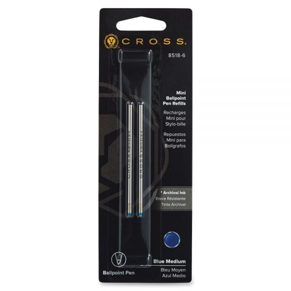 CRO85186 Cross Tech3/Tech4 Mini Ballpoint Pen Refills