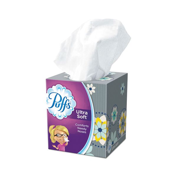 PGC35038 Puffs Ultra Soft Facial Tissue, 56 Sheets/Box, 24 Boxes/Carton