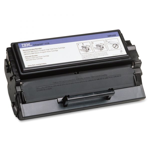 IFP28P2420 InfoPrint Solutions Company 28P2420 High-Yield Toner, 6000 Page-Yield, Black