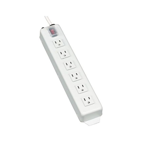 SYNX1171791 Tripp Lite Power Strip 120V 5-15R 6 Outlet Metal 6' Cord 5-15P