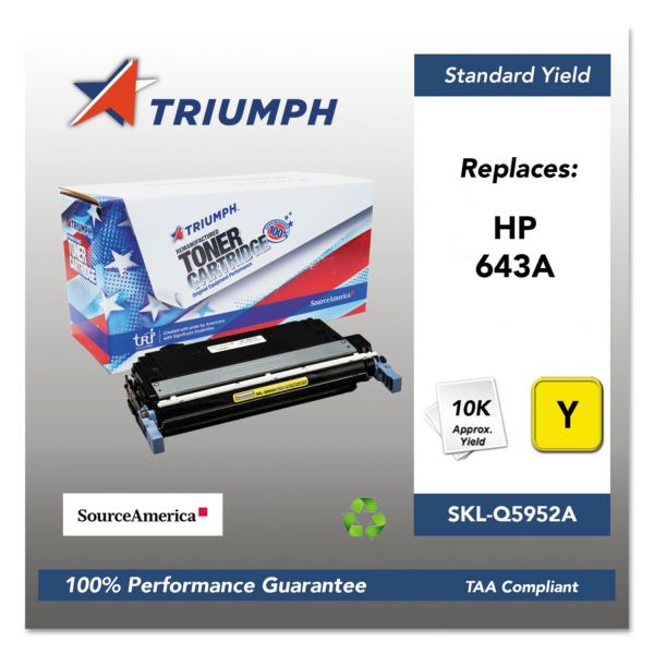 SKLQ5952A Triumph 751000NSH0285 Remanufactured Q5952A (643A) Toner, Yellow