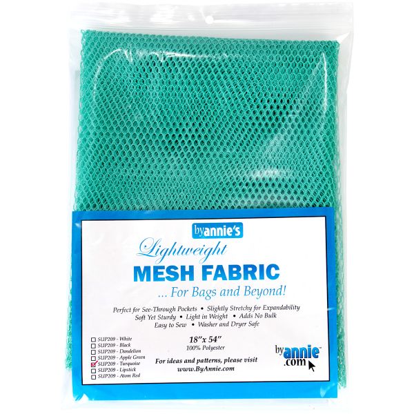 NOTM370491 ByAnnie's Lightweight Mesh Fabric 18"X54" 100% Polyester