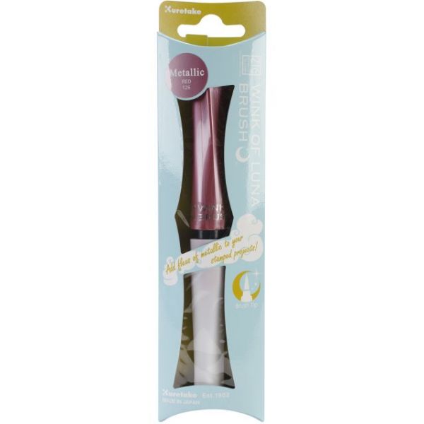 NOTM369053 Zig Memory System Wink Of Luna Metallic Brush Pen (packaged)