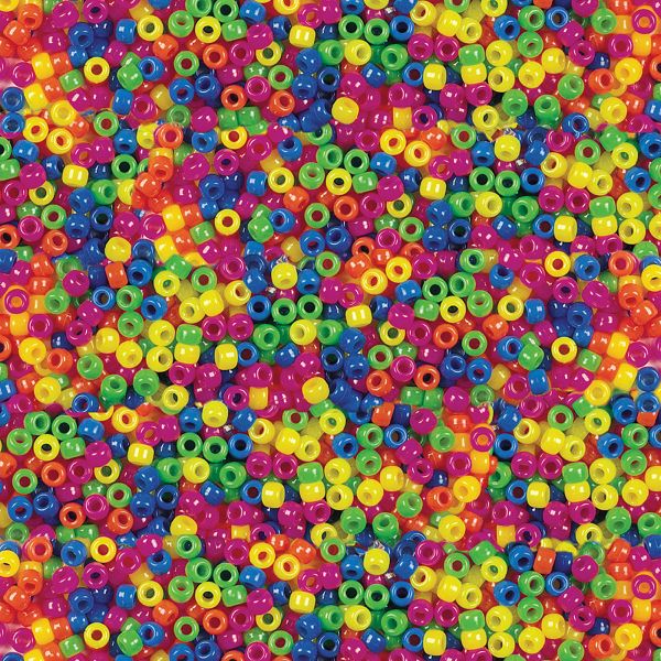 CKC3553 Creativity Street Neon Pony Beads