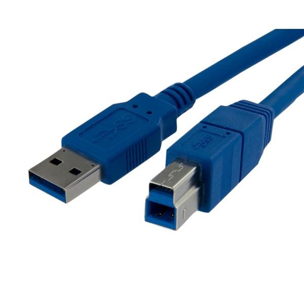 SYNX2599190 StarTech.com 3 ft SuperSpeed USB 3.0 Cable A to B - M/M