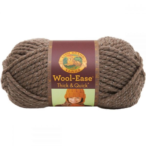 NOTM061035 Lion Brand Wool-Ease Thick & Quick Yarn - Gemstone-Metallic