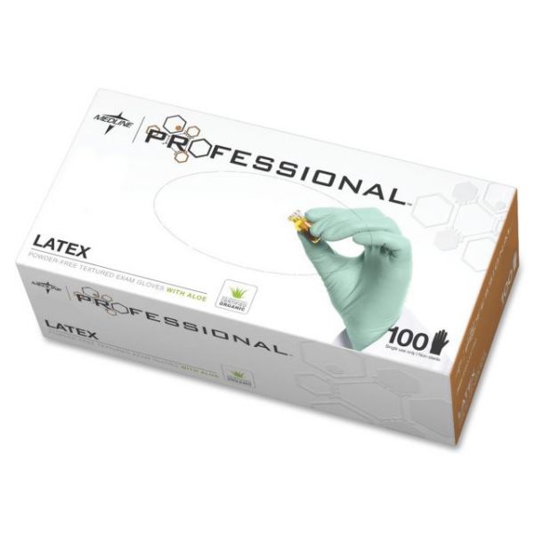 MIIPRO31790 Medline Professional Latex Exam Gloves