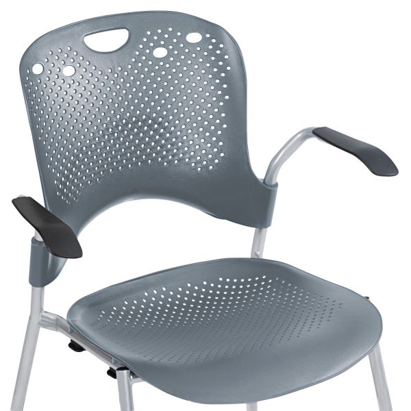 BLT34555 BALT Optional Arms for Circulation Series Seating, Black/Silver