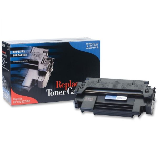 IBM75P5158 IBM Remanufactured HP 92298A Black Toner Cartridge