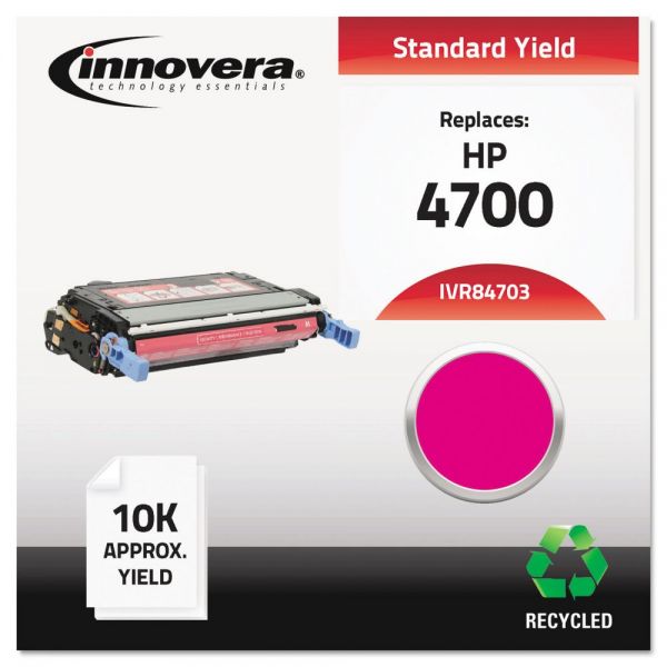 IVR84703 Innovera Remanufactured Q5953A (643A) Toner, Magenta
