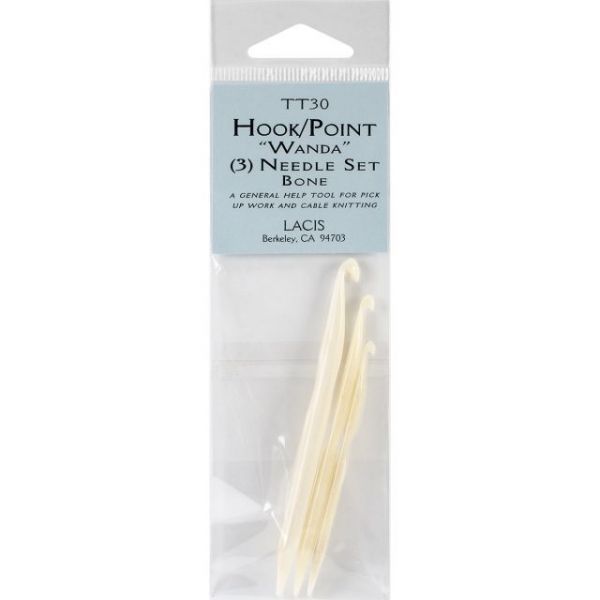 NOTM107141 Double-Ended Bone Crochet Hooks 3/Pkg