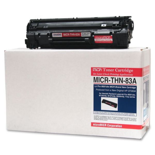 MCMMICRTHN83A Micromicr Remanufactured HP 83A MICR Toner Cartridge