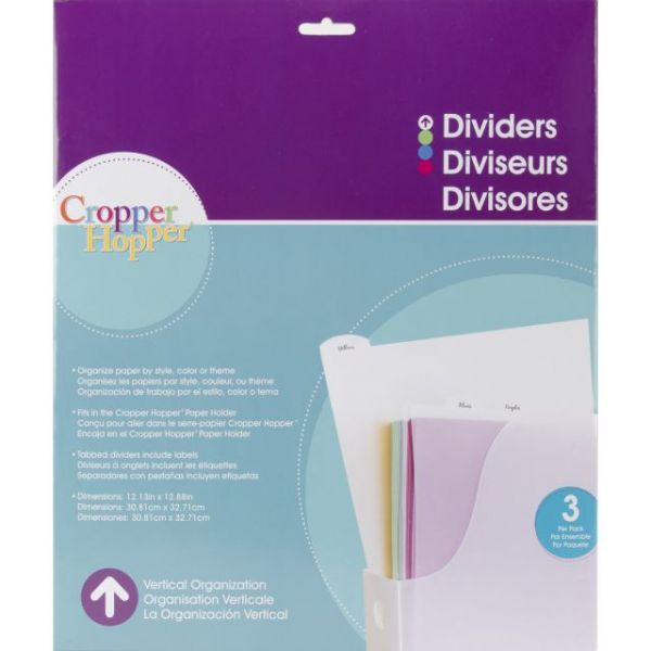 NOTM253162 Storage Studios Tabbed Dividers W/Labels