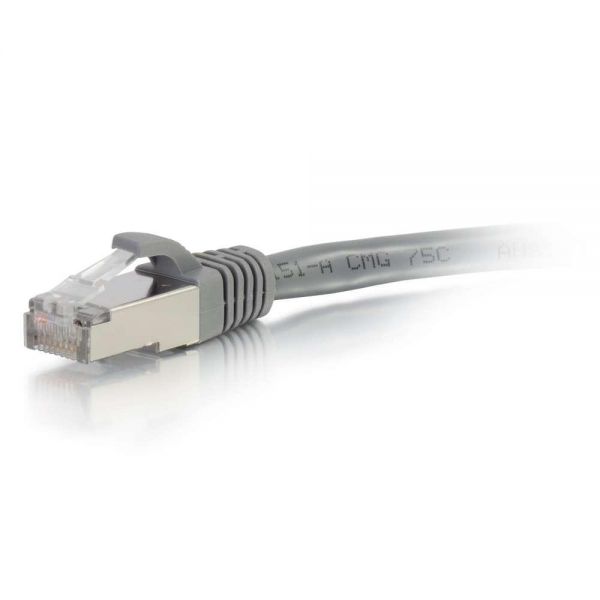 SYNX3638014 3ft Cat6 Snagless Shielded (STP) Network Patch Cable - Gray