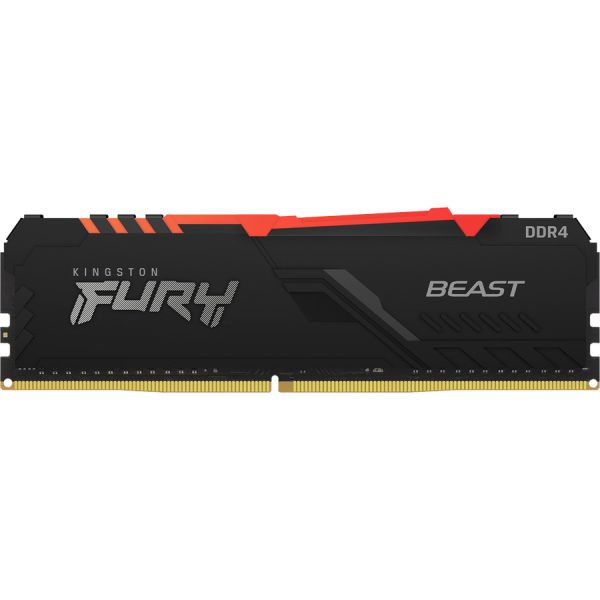 Kingston FURY BEAST DDR4 32GB（16GB x 2） Kingston FURY Beast 32GB (2 x 16GB) 288-Pin PC RAM DDR4 3200