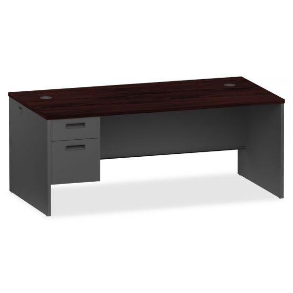 LLR97113 Lorell 97000 Series Modular Left Pedestal Computer Desk