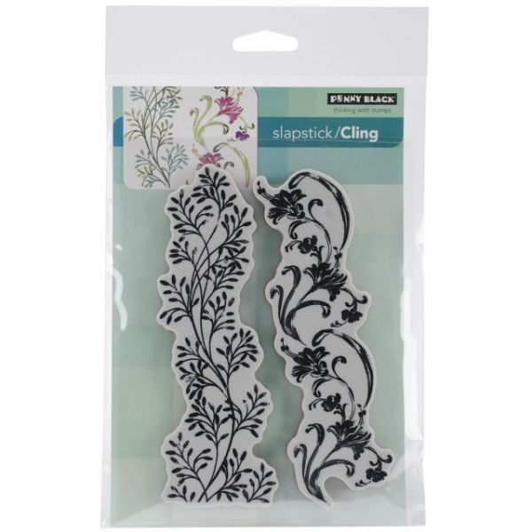 NOTM395376 Penny Black Cling Rubber Stamp 5"X7.5" Sheet