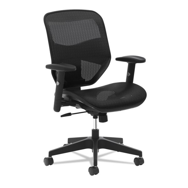 BSXVL534MST3 HON VL534 Mesh High-Back Task Chair, Black