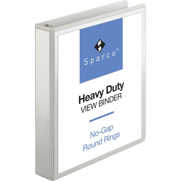 SPR19651 Sparco Premium 1 1/2" 3-Ring View Binder