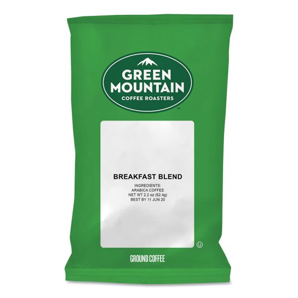Green Mountain Ground Coffee Fraction Packs, Breakfast ...