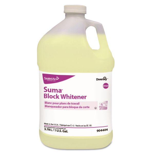 DVO904404 Diversey Suma Block Whitener, 1 gal Bottle, 4/Carton