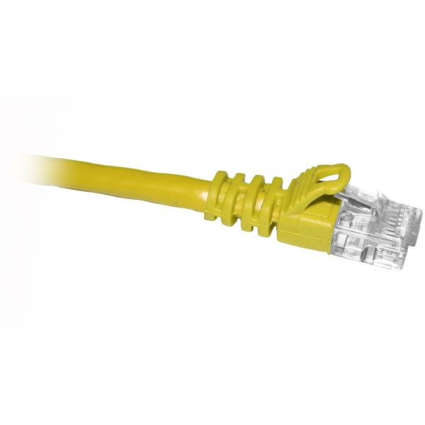 IGRMQY1865 ClearLinks 25FT Cat5E 350MHZ Yellow Molded Snagless Patch Cable