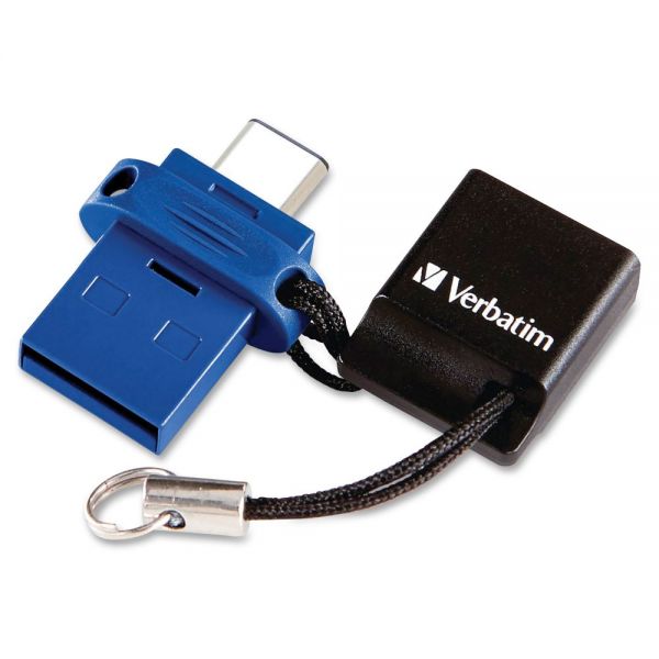 VER99153 Verbatim 16GB Store 'n' Go Dual USB 3.0 Flash Drive