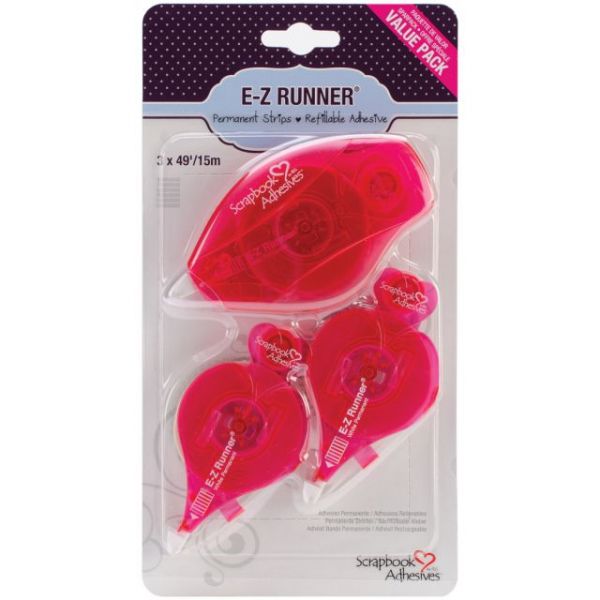 NOTM297025 Scrapbook Adhesives E-Z Runner Dispenser & Refills