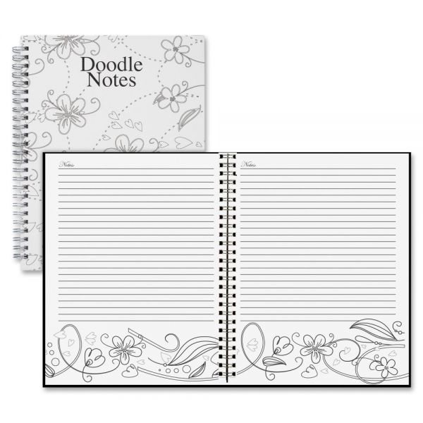 HOD78190 House of Doolittle Doodle Notes Spiral Notebook