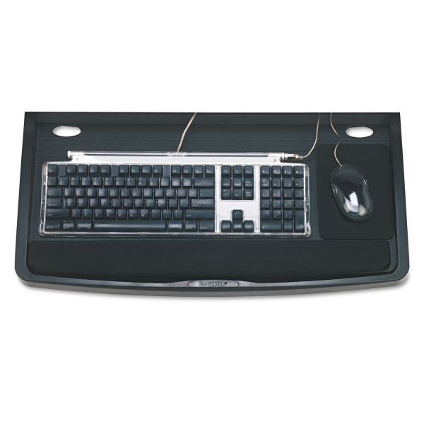 KMW60004 Kensington Comfort Keyboard Drawer with SmartFit System, 26w x 13-1/4d, Black